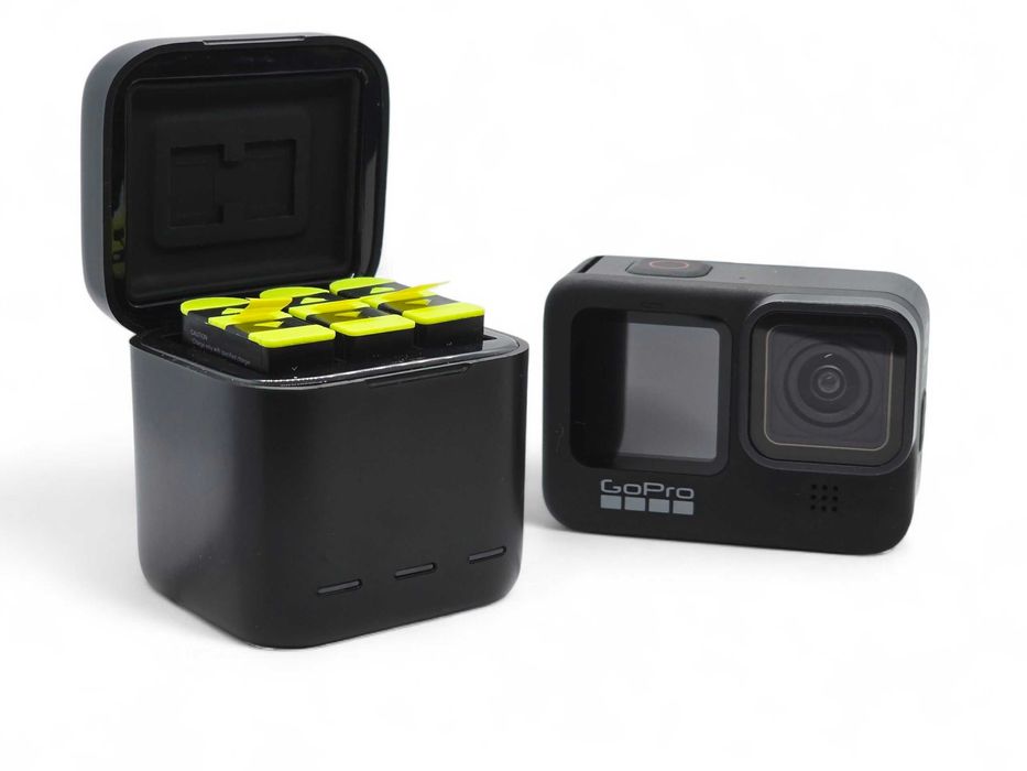 GoPro Hero 9 black + 4 baterii