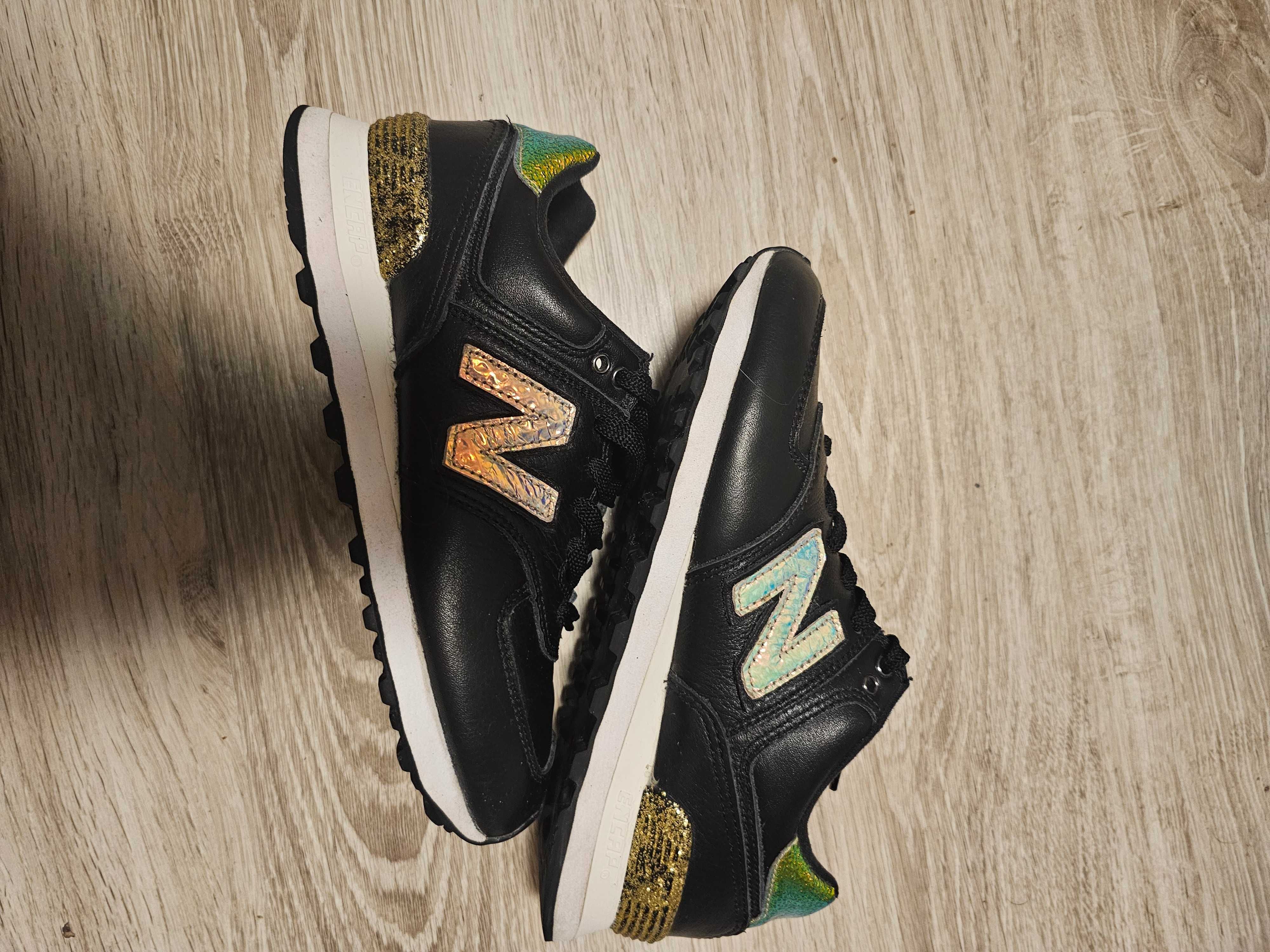 Кожени маратонки New Balance. р. 37 23,5 см
