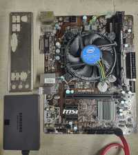 Kit PC intel i5 6500 3.6GHz| Placa msi H110M Pro-D| 8GBDDR4| SSD128GB