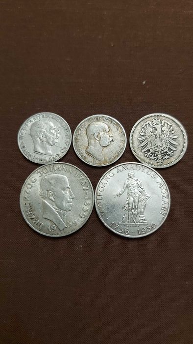 Monede vechii de argint