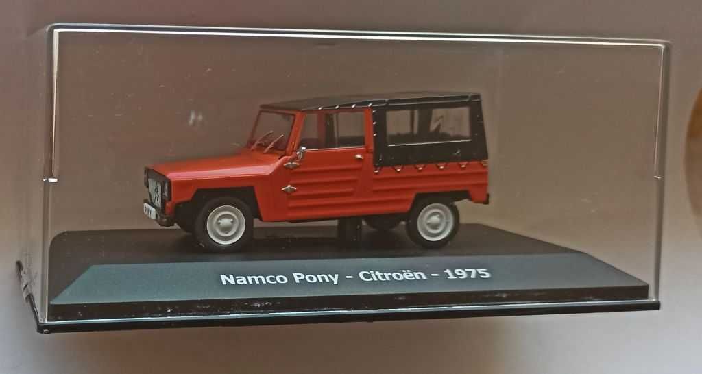 Macheta Citroen Namco Pony 1975 orange - IXO/Hachette 1/43