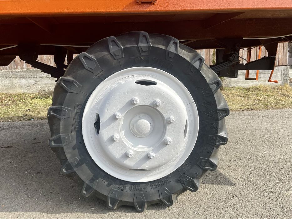 Remorca agricola monoax tractor