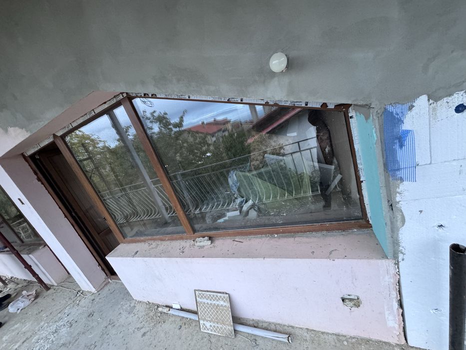 PVC Дограма цвят златист дъб