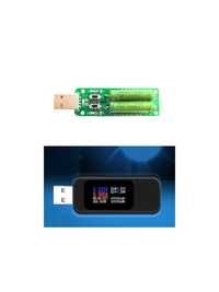 2шт USB тестер 13в1 цифровой вольтметр амперметр, нагрузочный резистор