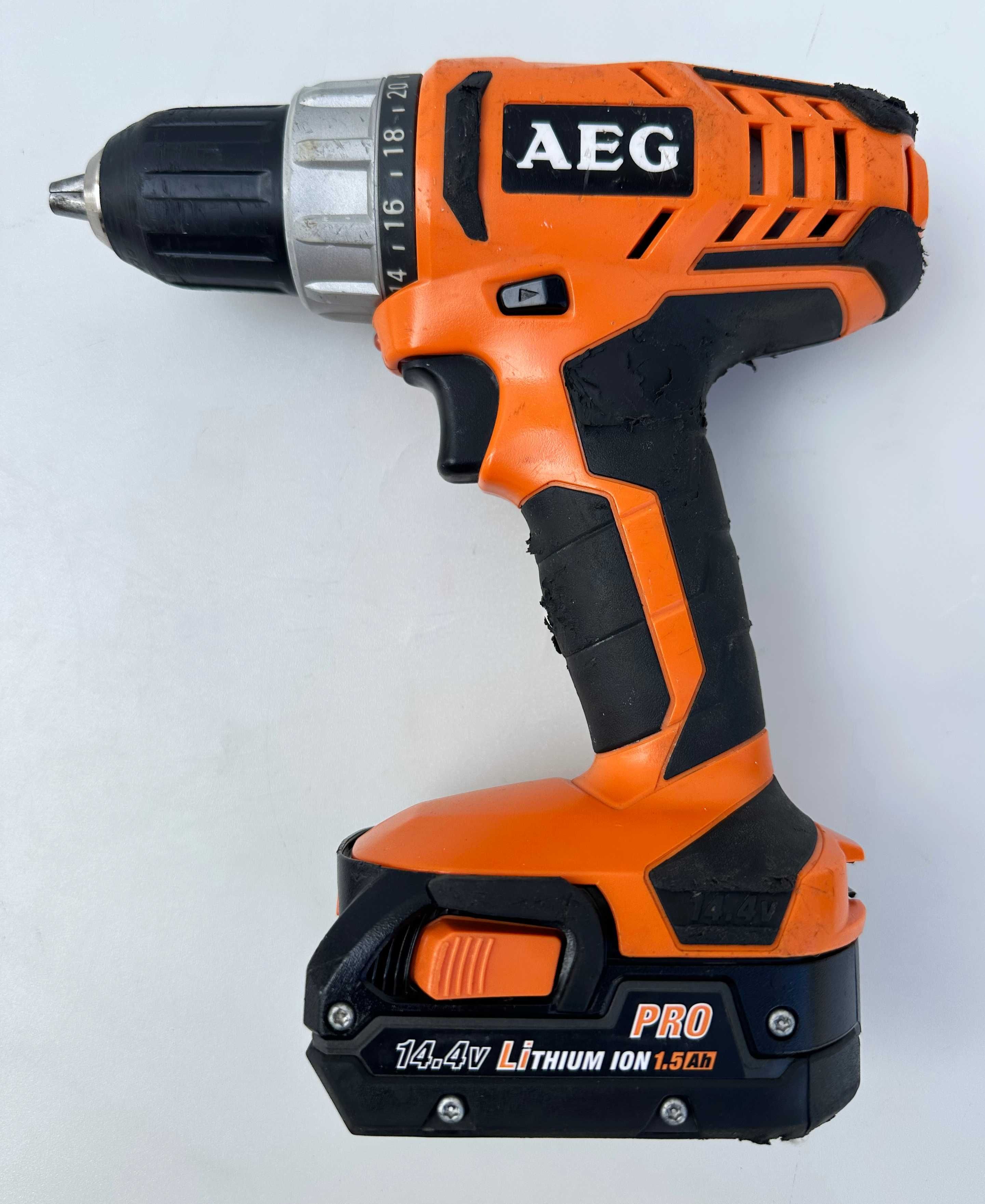 AEG BS 14G2 - Акумулаторен винтоверт комплект!