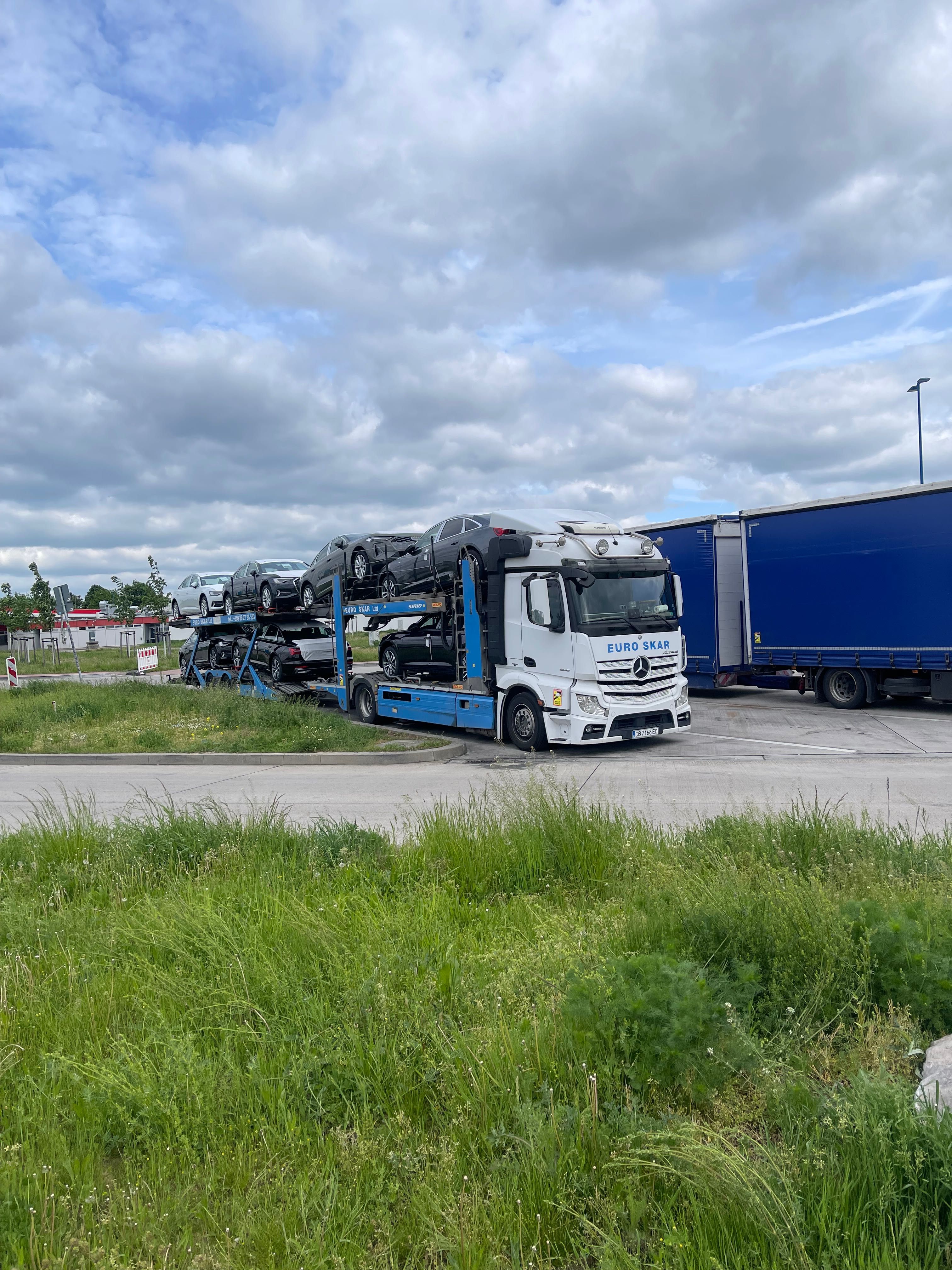 Автовоз Mercedes Actros