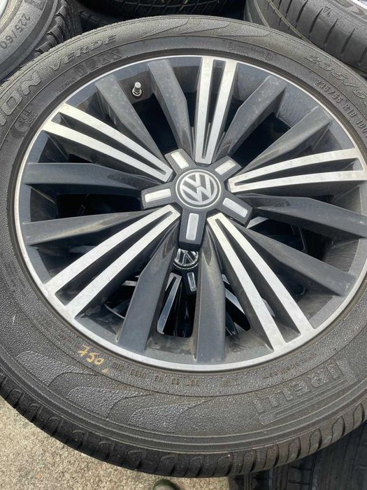 Jante aluminiu originale VW Tiguan , 18 INCH Nizza Graphite Metallic