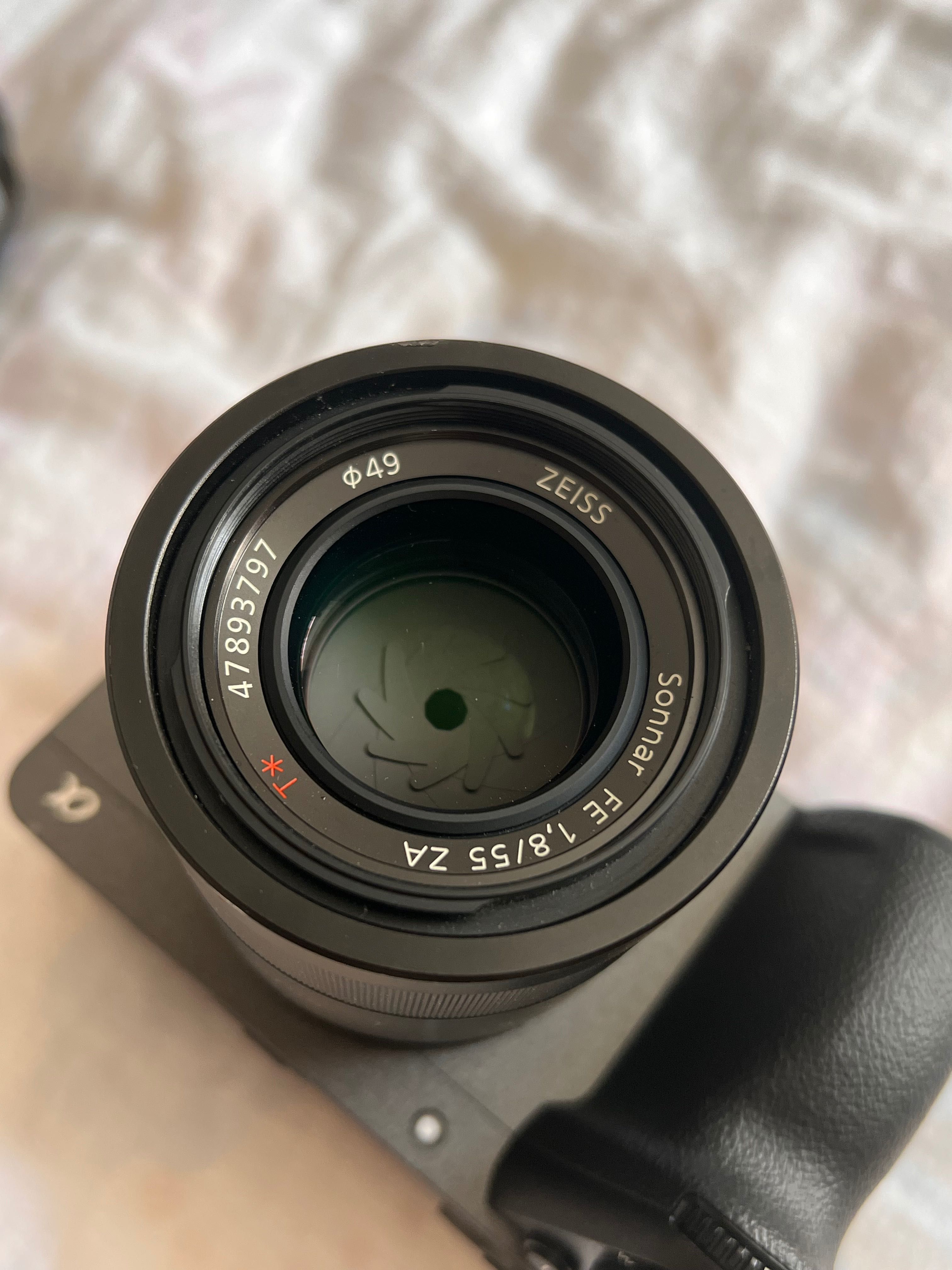 Комплект Sony A7 II , Sony FE 2.8/90 Macro, Обектив Zeiss FE 1.8/55 ZA