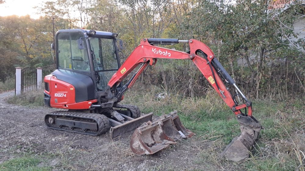 Mini Excavator KUBOTA KX 027-4