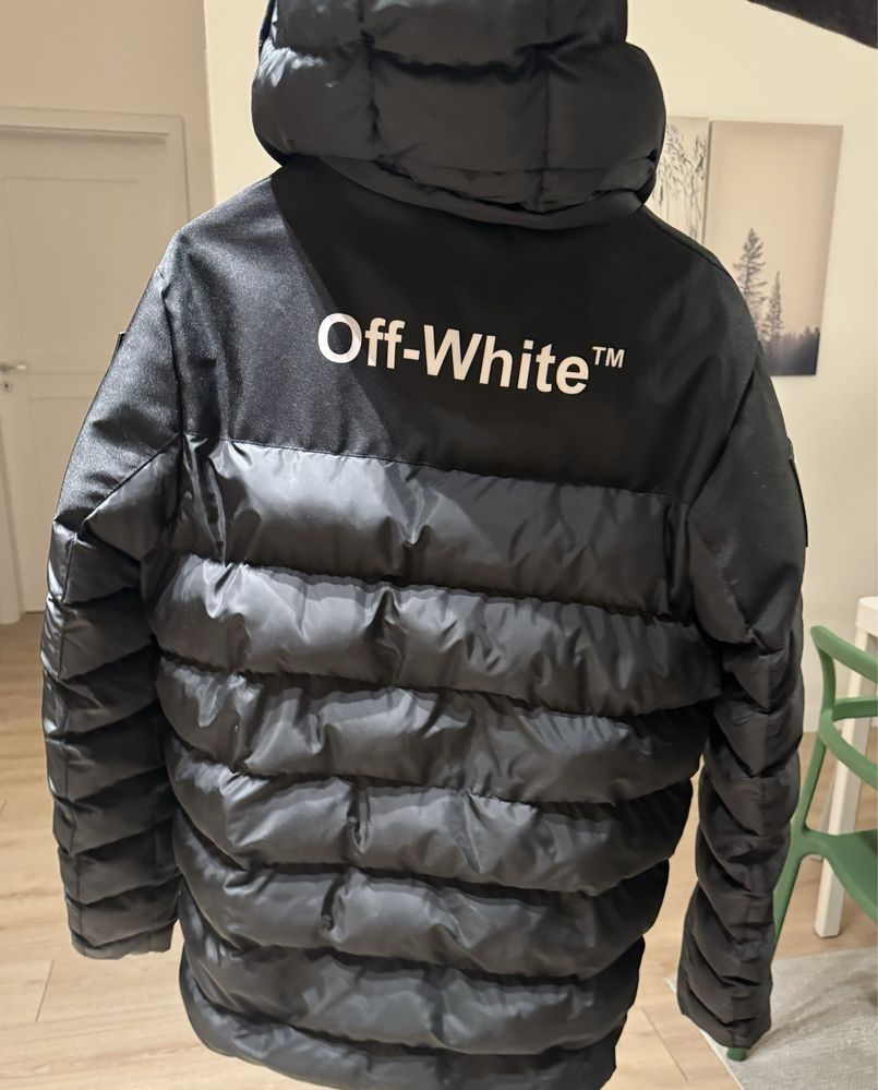 Geaca Iarna Off White