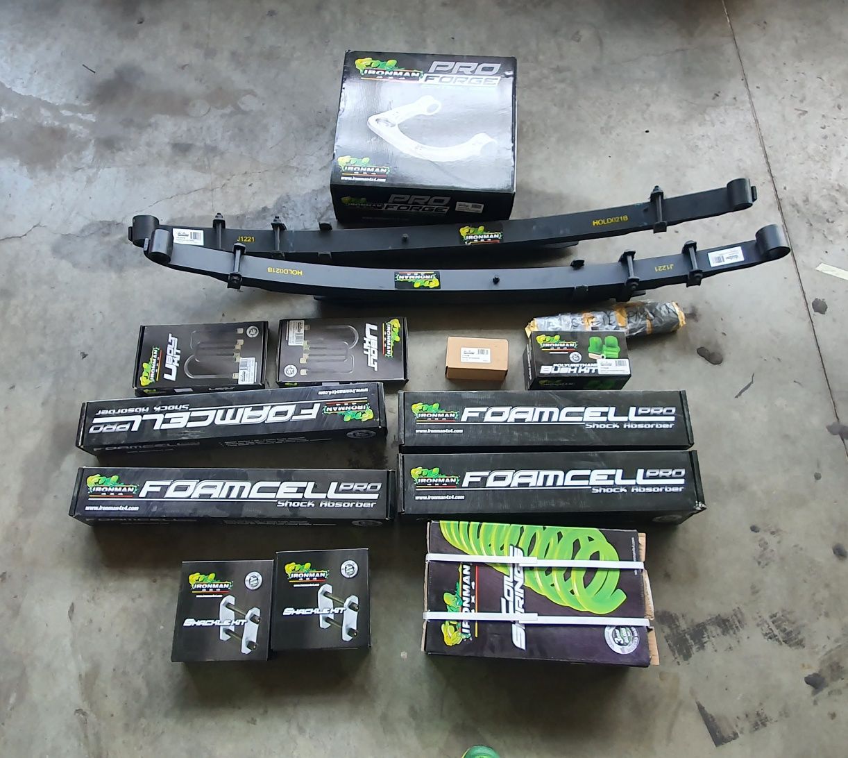 KIT inaltare/suspensie offroad Ironman 4x4 Foamcell Pro - Isuzu D-Max