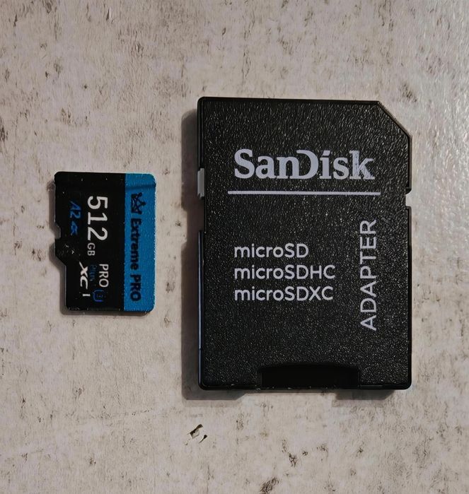 SD Card Micro 512GB Extreme PRO