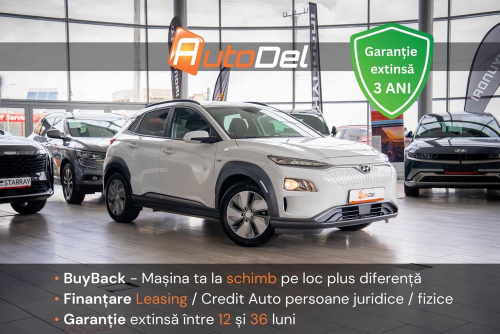 Hyundai KONA 42kWh 136CP / Garantie baterie 2028 / Posibilitate Leasing