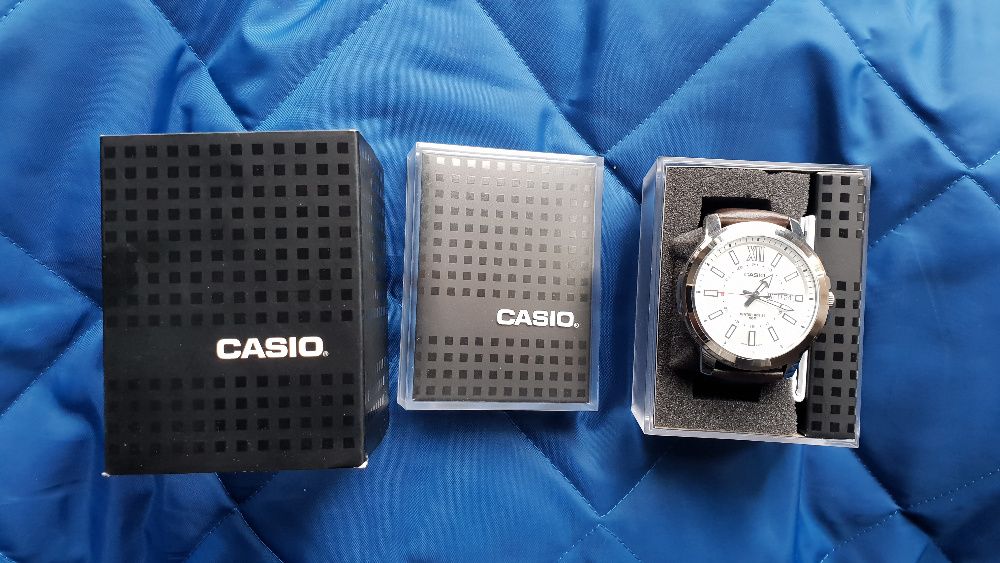 Продавам чисто нов Оригинален мъжки часовник Casio MTP-X100L-7A