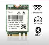 Qualcomm Killer WiFi карта AC 1535 ngff m.2