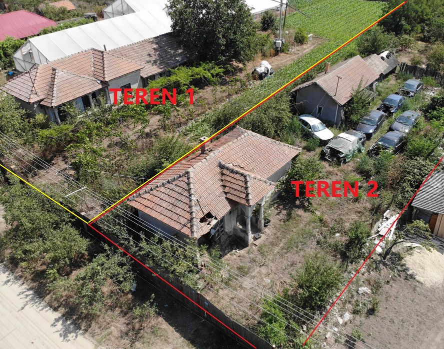 Teren in Com. Mârzănești, Sat Cernetu, 2000 mp 12km de Alexandria