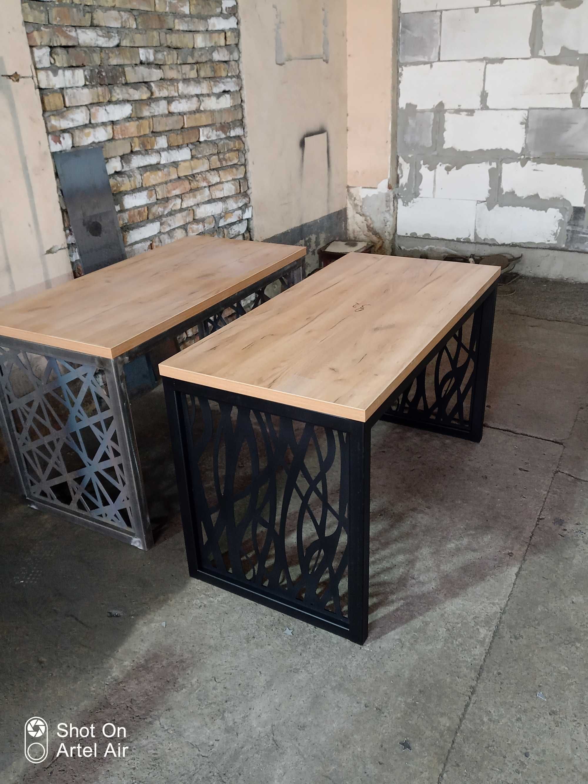 Loft mebellar stol stelaj