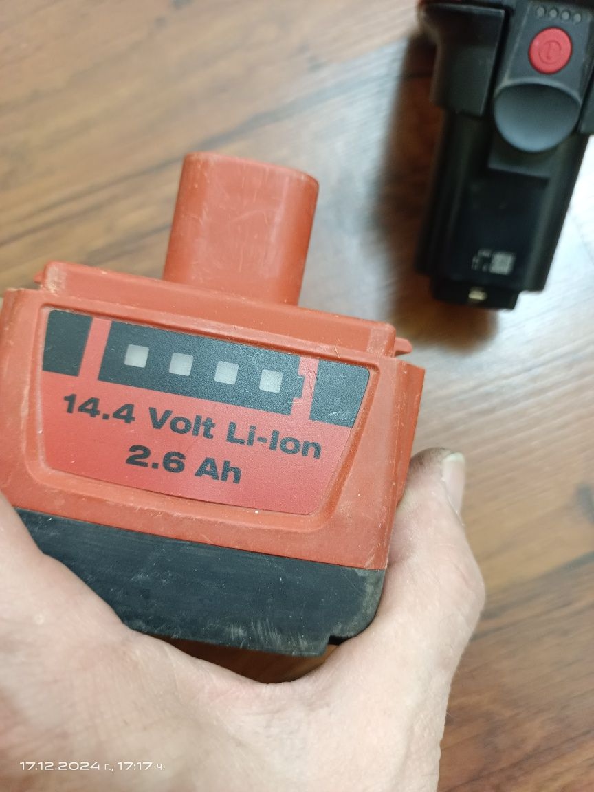 Батерии Hilti и Metabo