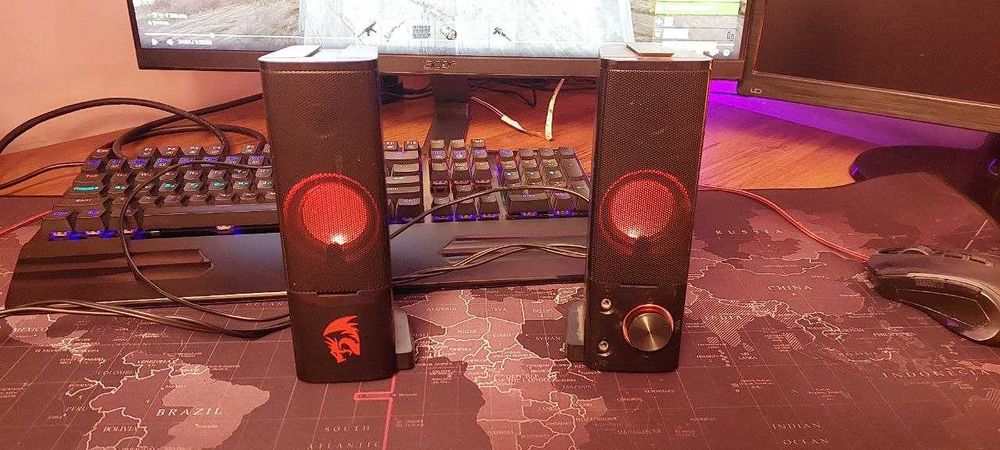 Продам колонки для компьютера Redragon Orpheus
Акустическая2.0 система