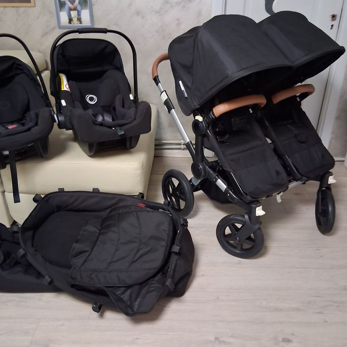 Vand carucior gemeni bugaboo donkey   set 3in1