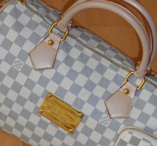 Geanta damă LV Speedy Medium+portofel,logo metalic auriu, saculet, eti