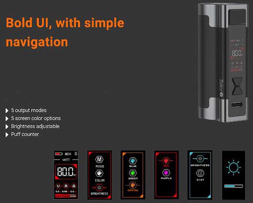 Tigara electronica Mod Aspire Zelos