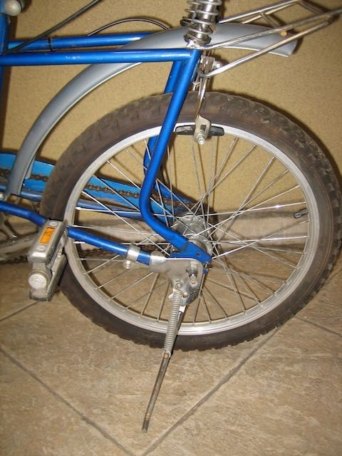 Велосипед "Чопър", 3 скорости Shimano (вътрешни, комбинирани с контра)