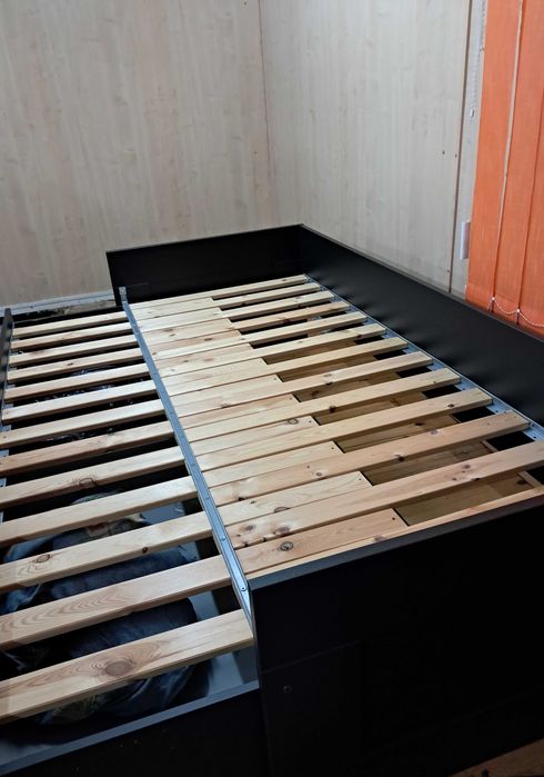 Pat extensibil Ikea - Brimnes 80 (160) cm/200 cm, deloc folosit