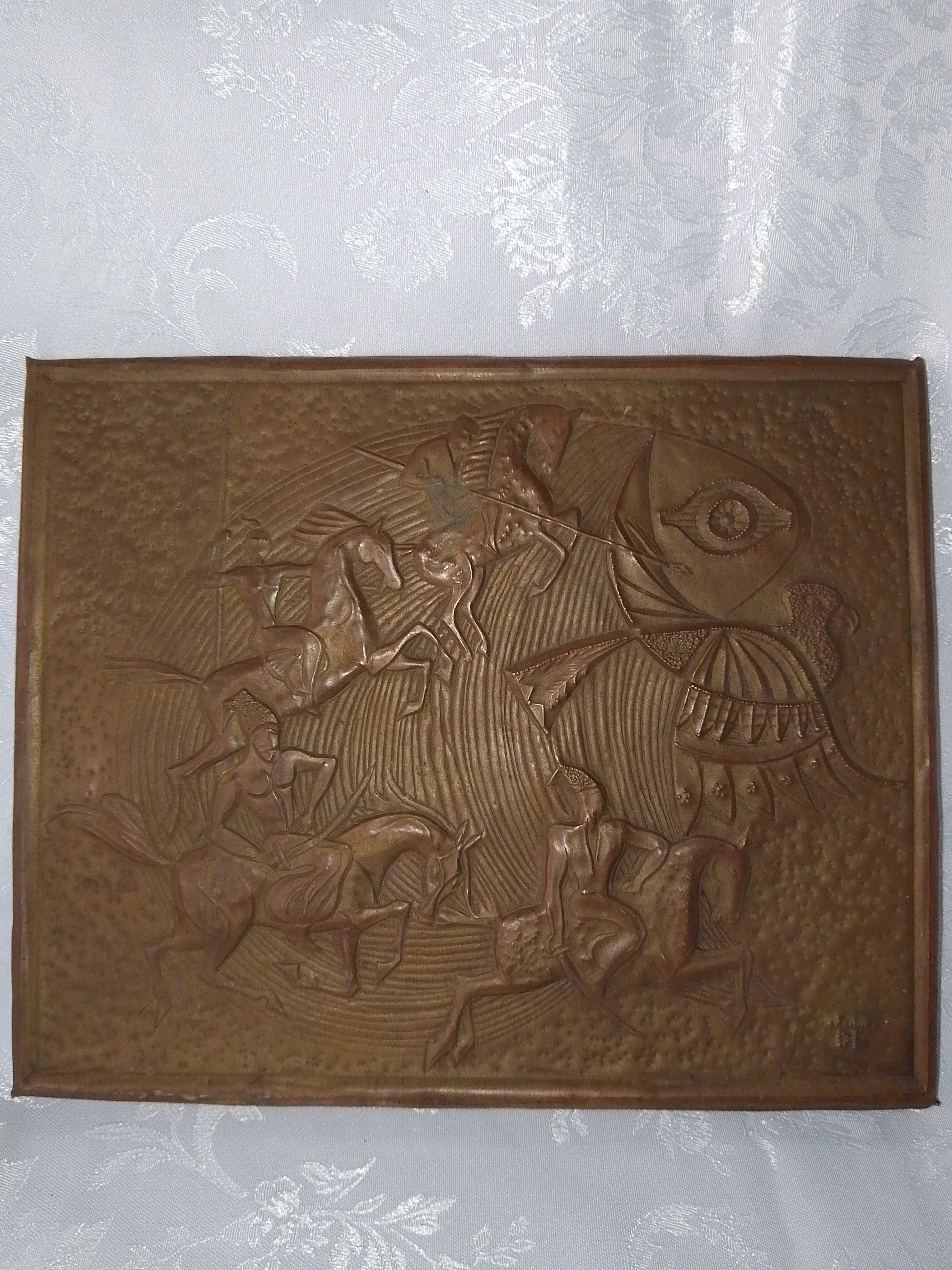 Руска Медна  Картина , Медно Пано  - Войни , Конници