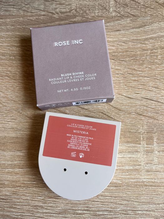 Rose INC фон дьо тен, хайлайтър и руж