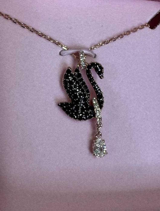 Lănțișor Swarovski Swan / Lebădă - nou, în cutie