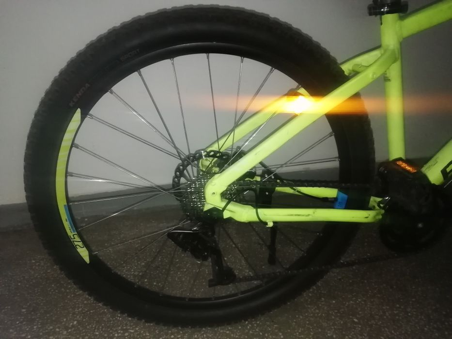 Bicicletă Rockrider st 520 mărimea M roți 27.5 3 foi 8 viteze