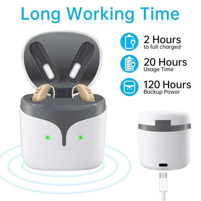 TKING Чисто нов запечатан с целофан слухов апарат CIC Акумулатоторен