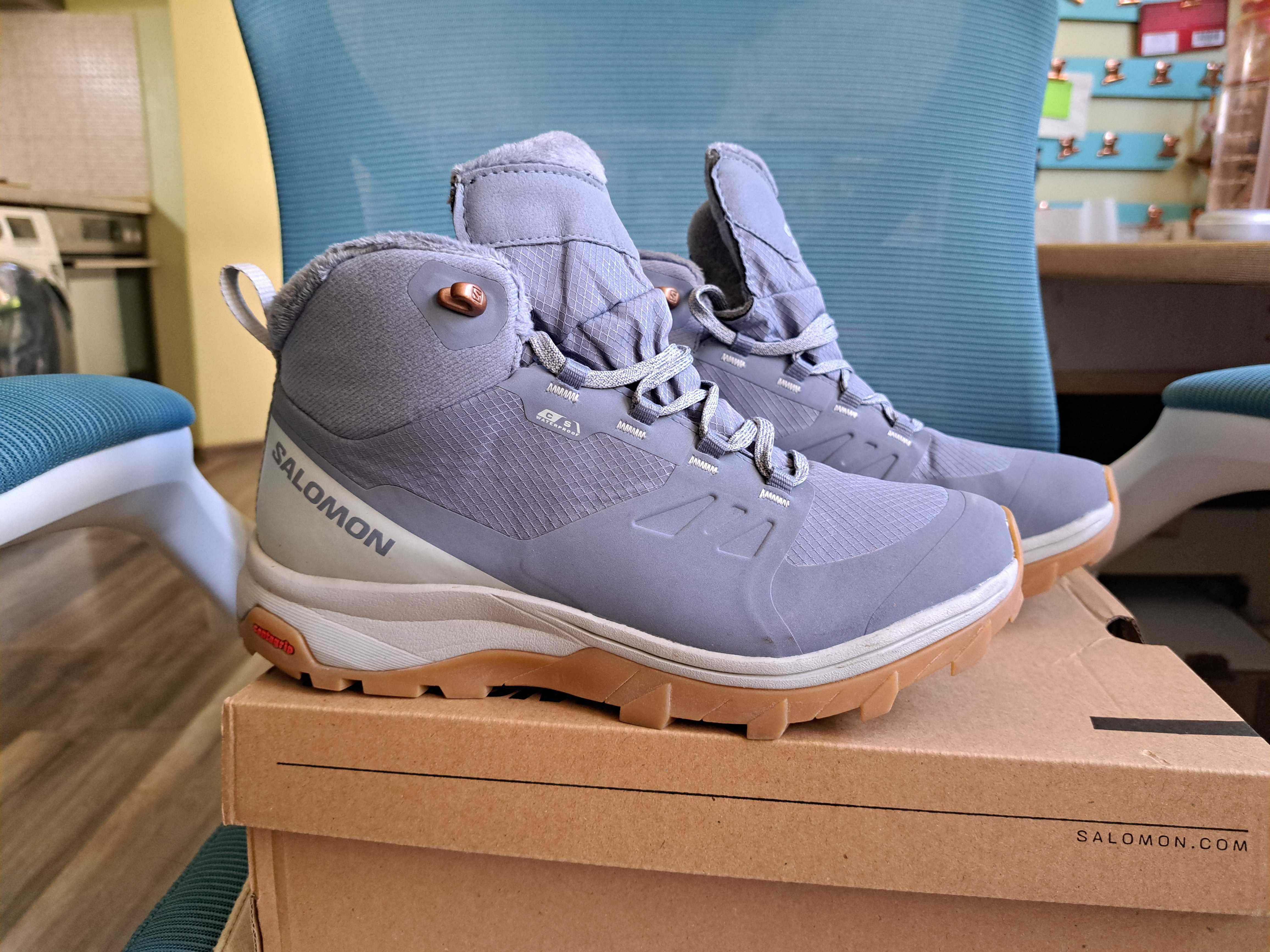 дамски SALOMON  WINTER OUTSNAP номер 39, 1/3 дължина стелка 24,5 см