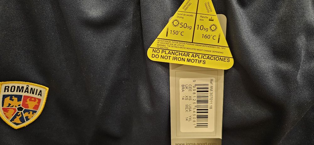 Pantaloni Joma suporter România