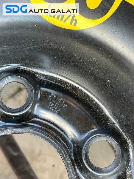Roata Janta Tabla Rezerva cu Cauciuc Anvelopa Noua Continental 205 55 16 R16 Seat Toledo 2 1999 - 2005 Cod sdgb30 1J0601027R 1J0601027T