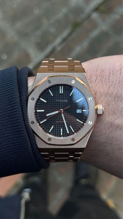 Ceasuri Seiko Mod Royal Oak GMT Yachtmaster Aquanaut Datejust who Care