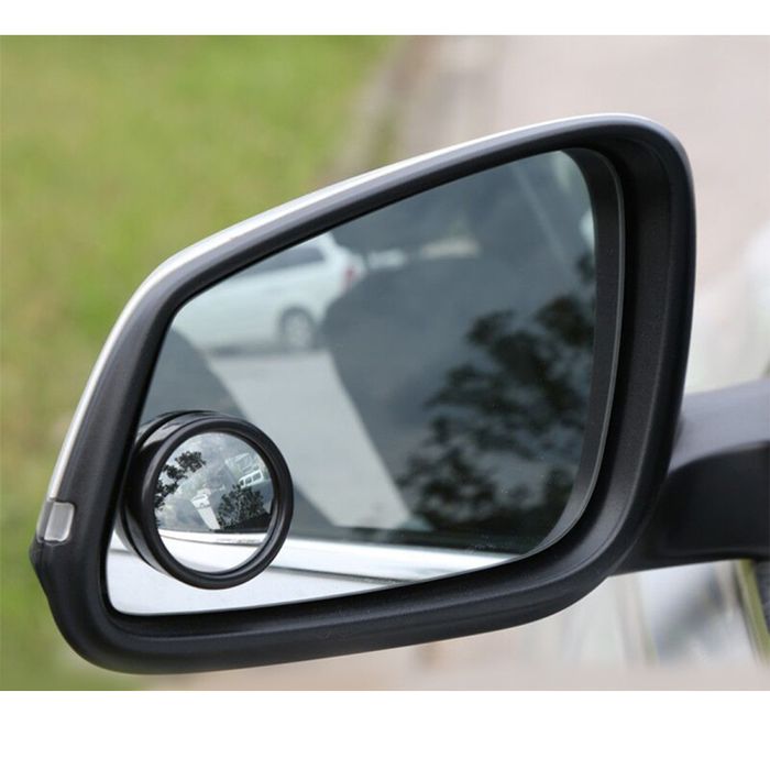 Огледало мъртва точка 48мм - 2бр ЧЕРЕН цвят