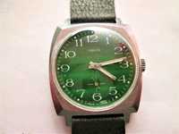 ceas Pobeda cu secundar mic cadran verde , Made URSS an 1979