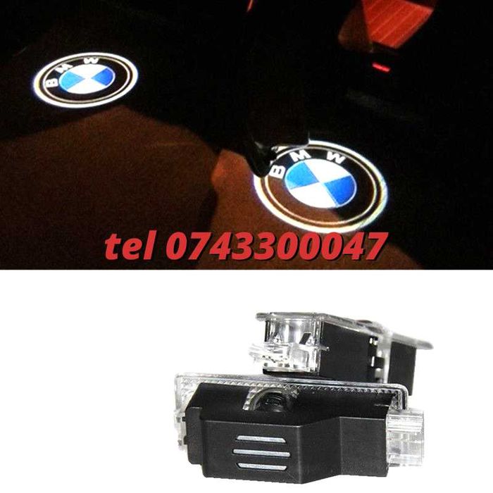 Nou Lampa Logo Model Bmw Portiera  Led Laser emblema sigla Hologr