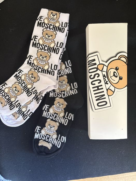 Дълги чорапи Moschino нови