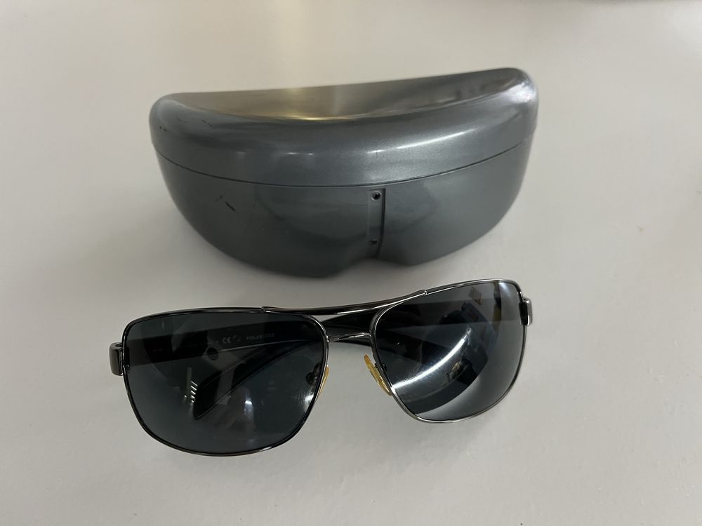 Слънчеви очила Prada - Italy Polarized Mirrored Aviator Sunglasses