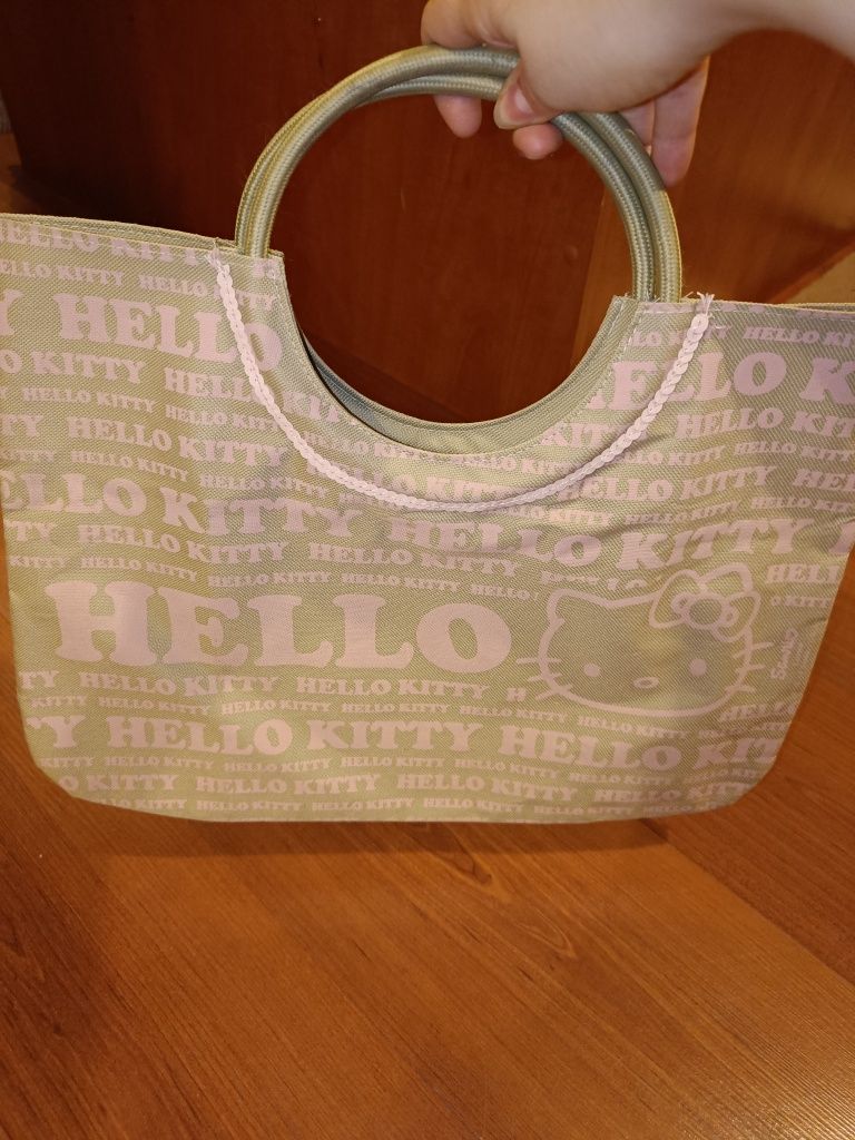 Geantă shopper Hello Kitty, Sanrio licensed