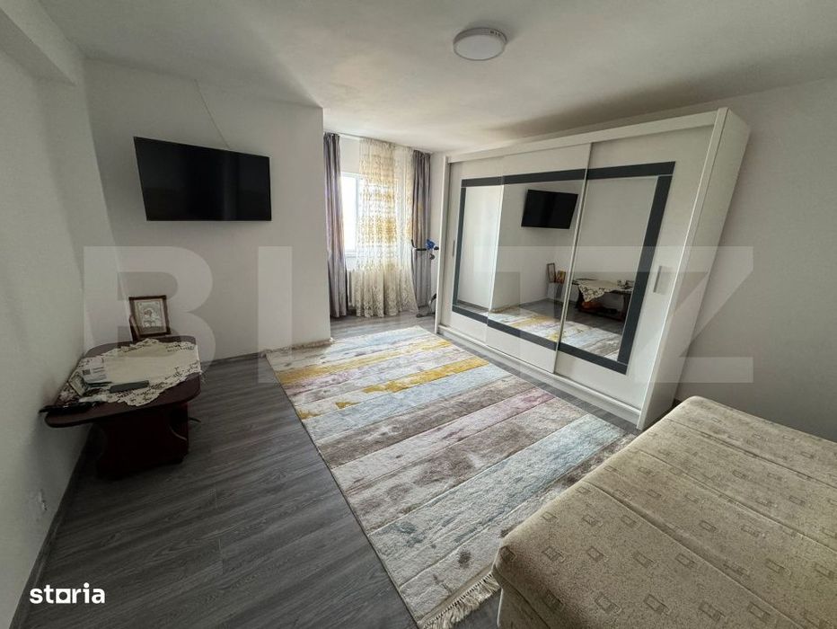 Apartament elegant cu 1 camera . Complet mobilat, Ion Creanga, Aiud