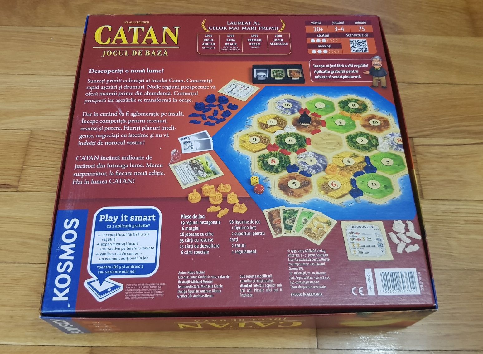 Joc SIGILAT Catan - Jocul de baza