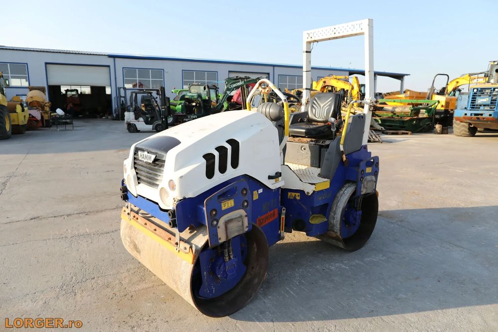 Hamm HD12VV Compactor tandem Hamm HD12 VV din anul 2016