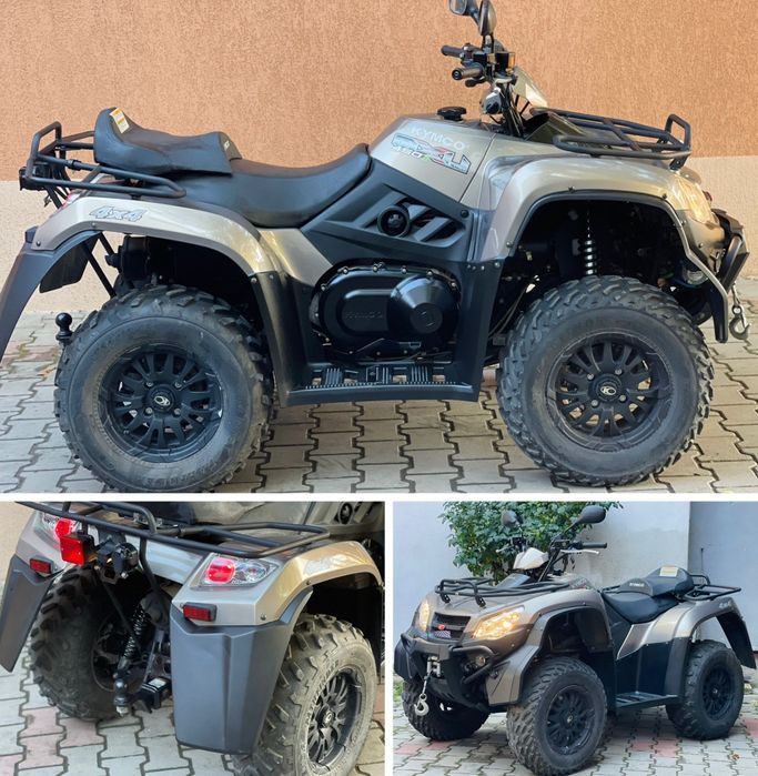 Atv Kymco MXU 450cc EFI 4x4  LONG / 1540km/ Recent adus - Stare NOUĂ !