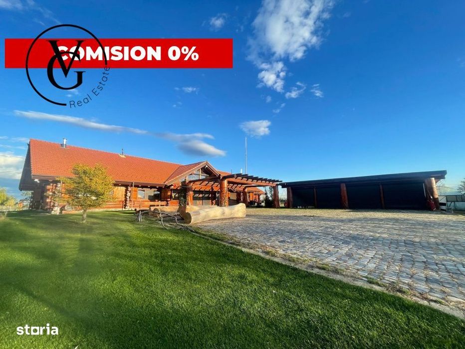 Domeniu complet utilat 4,7 ha, cu iazuri si Vila premium - Gradistea