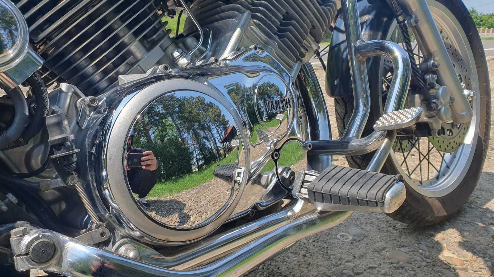 Yamaha Virago XV1100 1999 3LP albastra