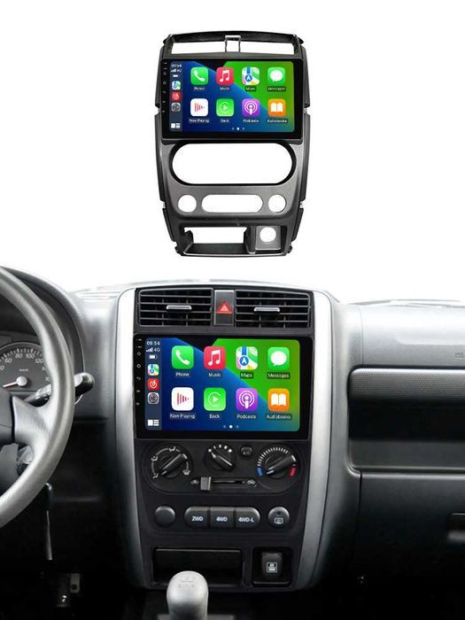 NAVIGATIE Android 14 Suzuki Jimny 2007 - 2012 1/8 Gb CarPlay + CAMERA